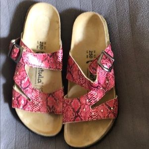 Birkies L8 39 55 slip ons - almost new condition